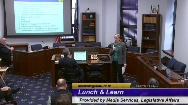 AOGCC Shares Mission of Responsible Resource Management at Legislative Lunch and Learn