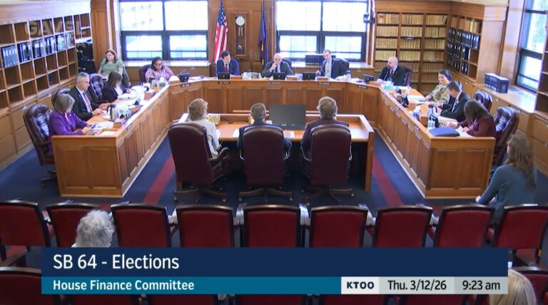 House Finance Committee Scrutinizes SB 64 Election Reforms