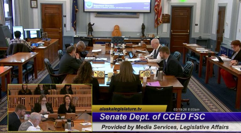 Senate Finance Committee Scrutinizes DCCED FY2027 Budget