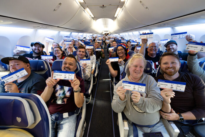 Southwest Airlines inaugural Anchorage flight (2026) // Brianna