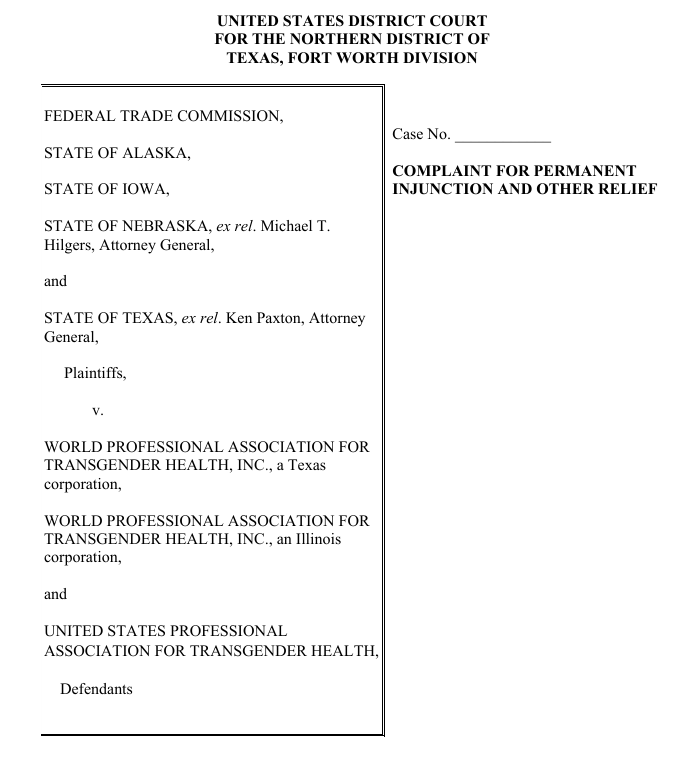 trans lawsuit