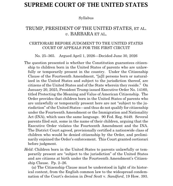 birthright citizenship
