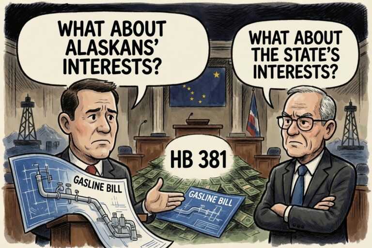 Rep. Ruffridge Concerned About Gasline Bill’s Focus on “Maximum Government Take;” Senator Stedman Counters with Concerns About “Aggressive” Tax Cut