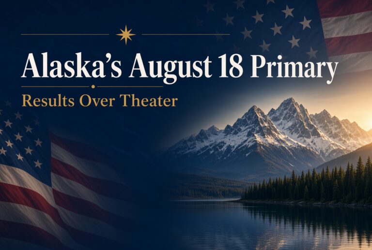Alaska’s August 18 Primary: A Practical Guide for Voters Who Prefer Results Over Theater