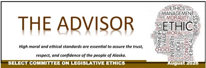 Legislative Ethics